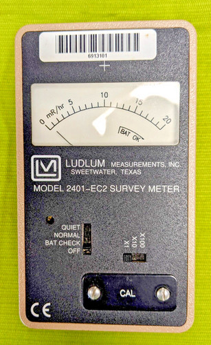 Ludlum model 2401 - ludlum, 2401-ec2